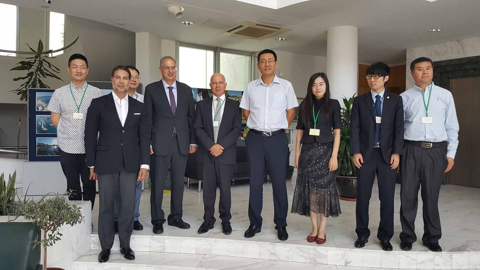 VISIT TO MINISTER OF AGRICULTURE